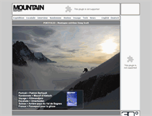 Tablet Screenshot of mountainreport.ch